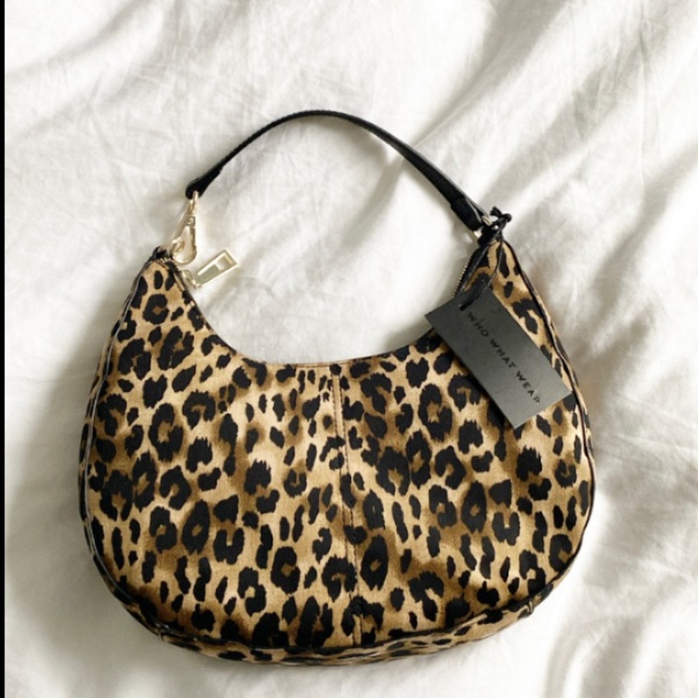 New!! Asos leopard shoulder bag